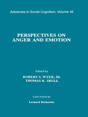 cover image of Perspectives on Anger and Emotion